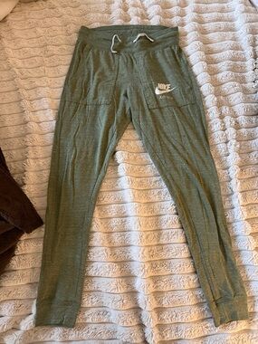 Nike Olive Green Jogger Sweatpants